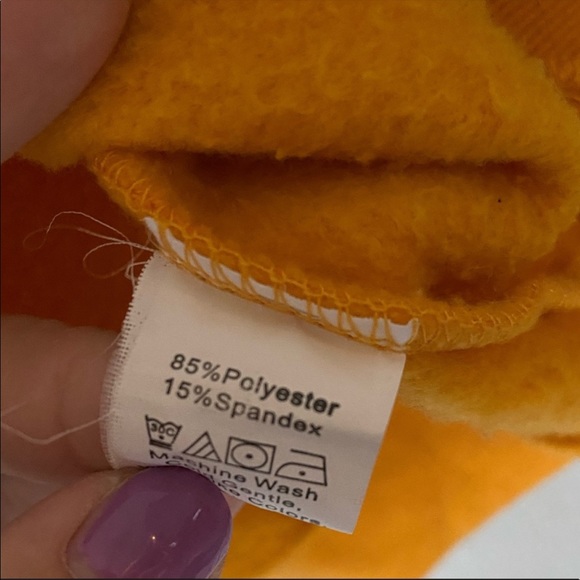 Yellow Planet Hoodie Sweatshirt - Picture 3 of 4